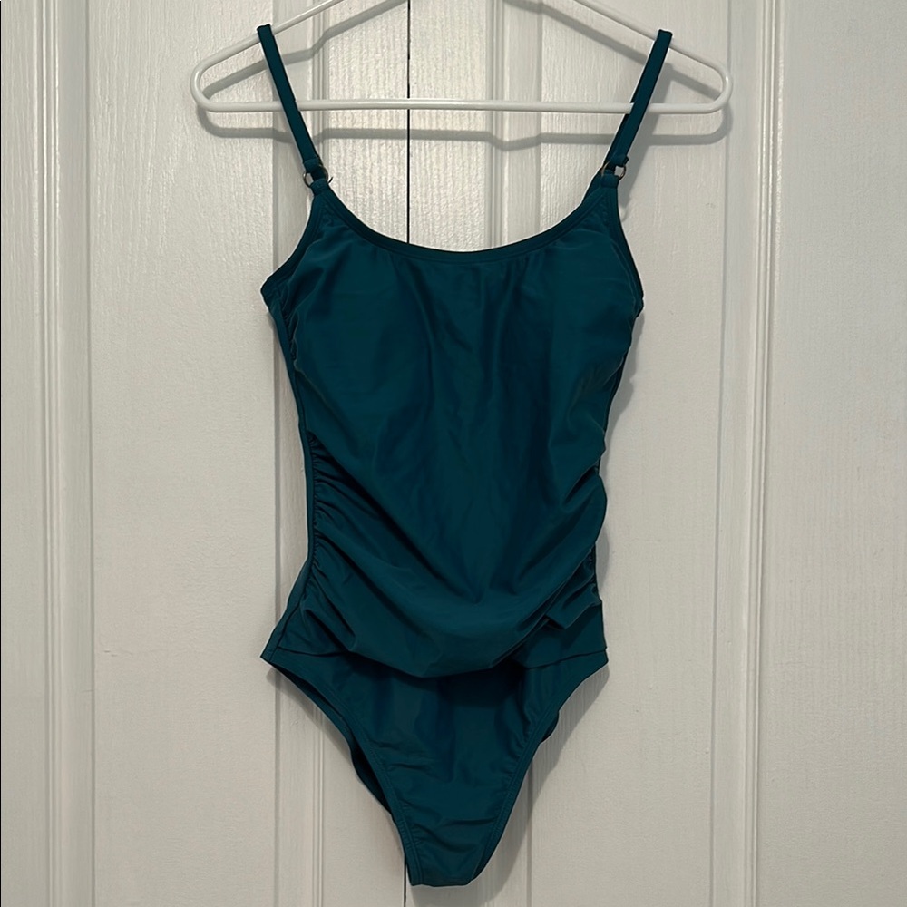 Kona Sol Teal One Piece Swimsuit